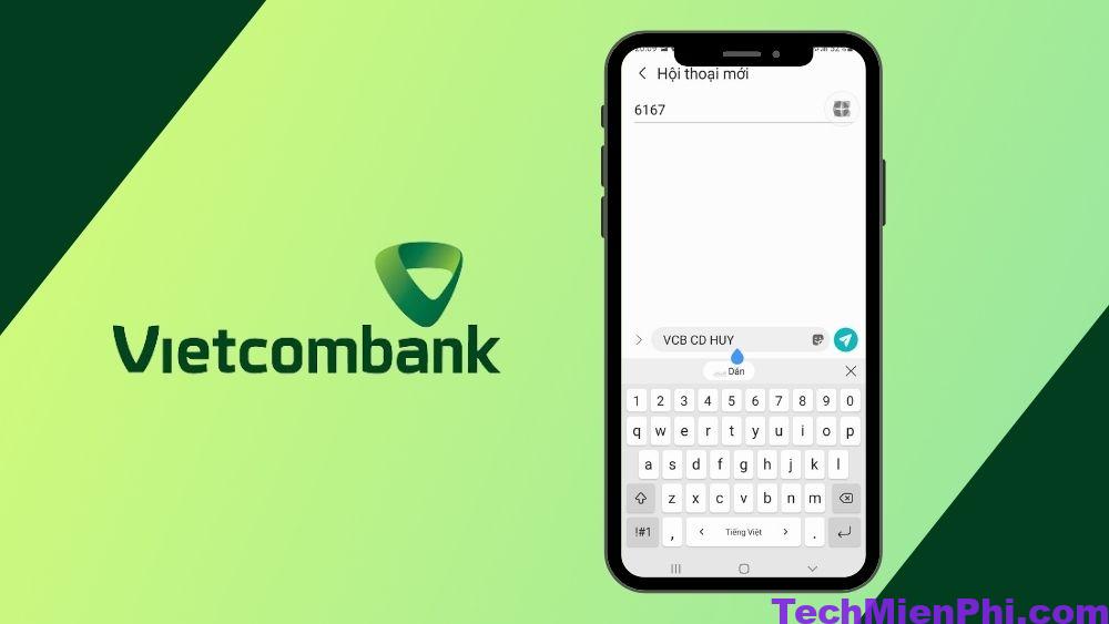 Giao dịch với SMS Banking VCB