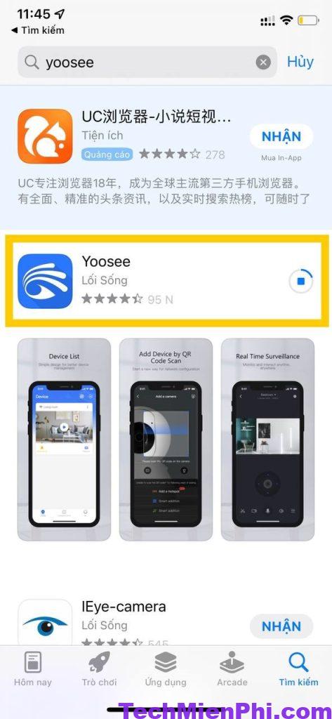10 1 Hướng dẫn cài đặt camera yoosee mới nhất trên điện thoại