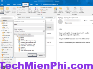 Cách tìm folder bị ẩn trong outlook nhanh chóng, đơn giản