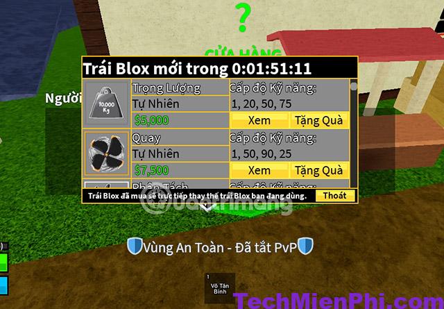 trai quay blox fruit Trái quay trong blox fruit có mạnh không? Giá bao nhiêu