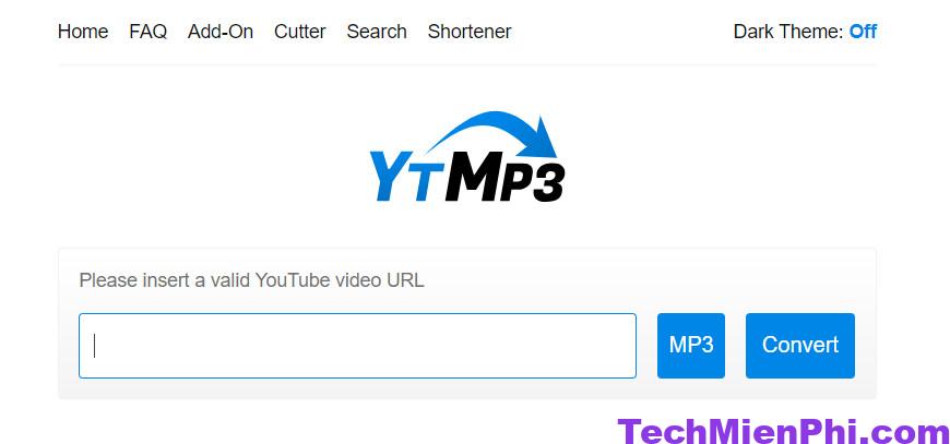 Chuyển đổi video Youtube sang Mp3 nhanh chóng với Ytmp3