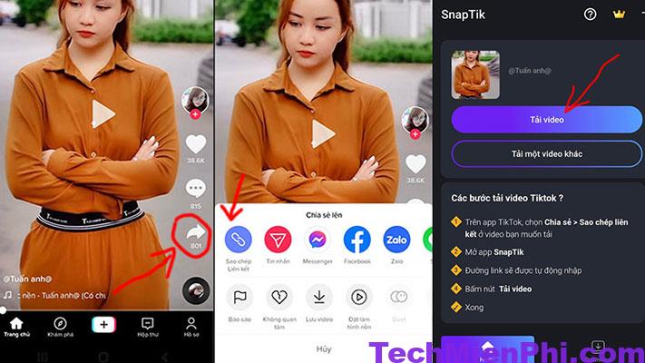 snaptik app tai video tiktok douyin facebook khong logo 3 SnapTik App: Tải video TikTok, Douyin, FaceBook không LOGO