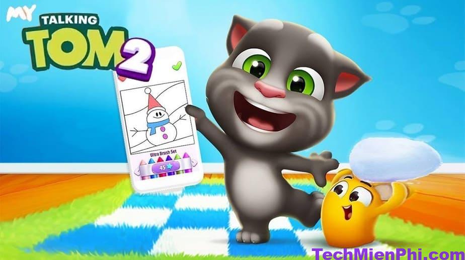 tai my talking tom hack full tien full kim cuong 2 Tải My Talking Tom Hack Full tiền, Full Kim cương