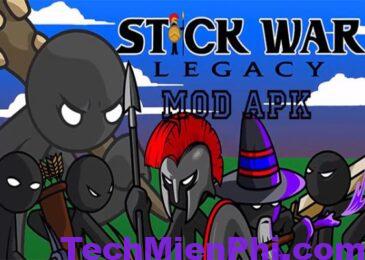 Tải Stick War Legacy Hack Mod 1.11 130 Apk (Vip,Menu,Vô hạn tất cả)