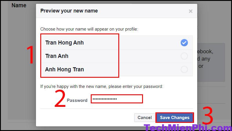 cach doi ten facebook tren dien thoai may tinh 10 Cách đổi tên FaceBook trên điện thoại, máy tính