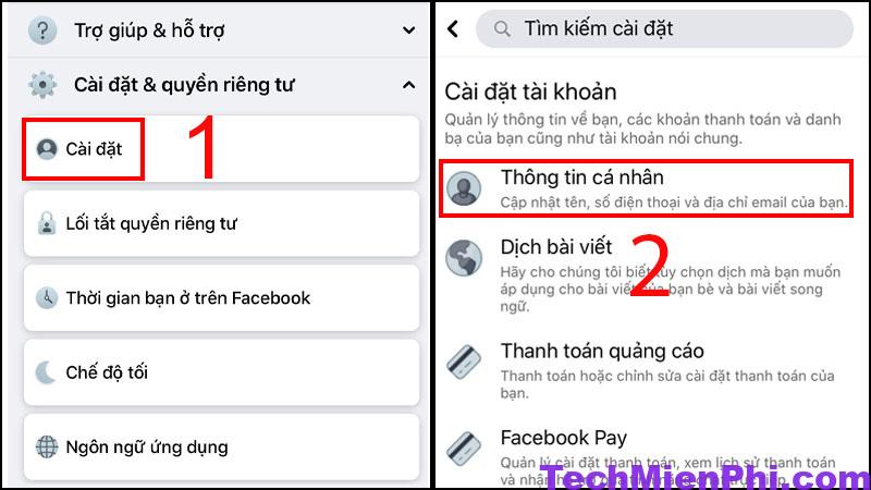 cach doi ten facebook tren dien thoai may tinh 3 Cách đổi tên FaceBook trên điện thoại, máy tính