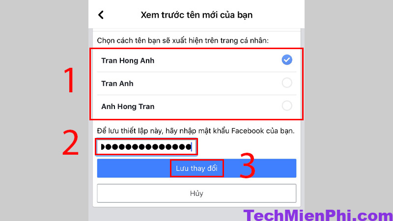 cach doi ten facebook tren dien thoai may tinh 5 Cách đổi tên FaceBook trên điện thoại, máy tính