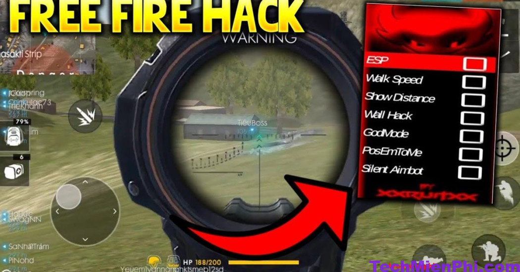 cach hack ff auto headshot cho android 1 Cách Hack FF Auto headshot cho Android