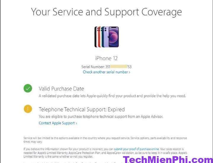 huong dan check imei cho iphone ipad macbook nhanh chong 6 Hướng dẫn Check IMEI cho IPhone, IPad, Macbook nhanh chóng