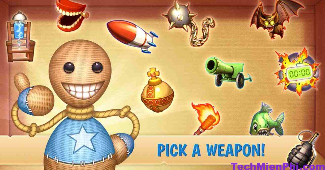 tai hack kick the buddy 2 apk 1 Tải Hack Kick the Buddy 2 Apk (MOD Full đồ)