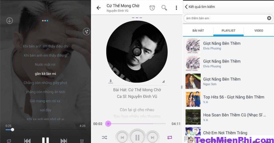 tai zing mp3 mod apk cho android 2 Tải Zing MP3 MOD Apk (Mở khóa VIP) cho Android