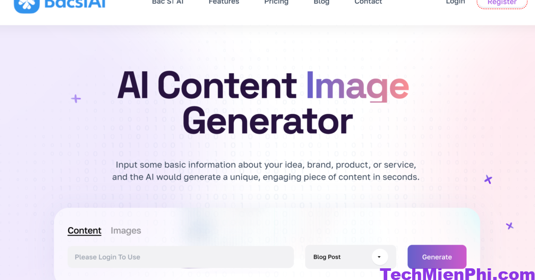 AI content generation