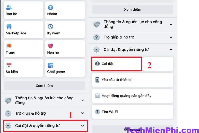 huong dan cach doi ten Facebook tren dien thoai may tinh 2023 2 Hướng dẫn cách đổi tên Facebook trên điện thoại, máy tính