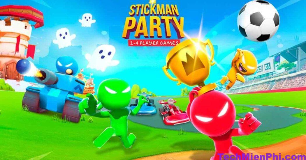 Stickman Party MOD 1 Tải Stickman Party MOD Apk v2.3.8.3 (Vô hạn tiền)