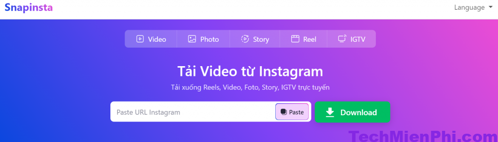 snap insta tai video tu instagram Top 3 Công Cụ Tải Video Instagram Tốt Nhất Và Nhanh Nhất 2024