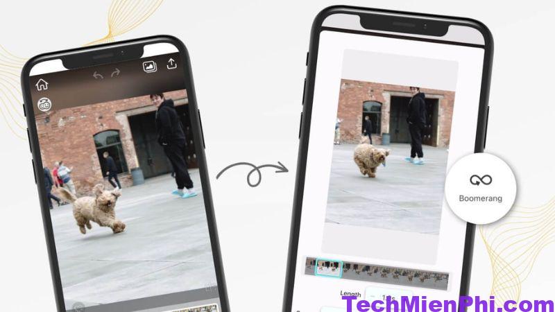 cách tạo boomerang từ video có sẵn trên iphone